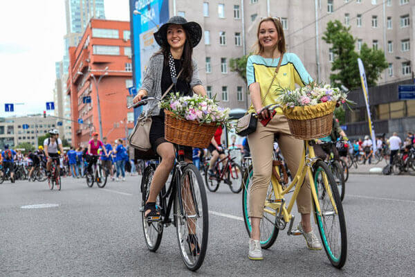 Giới trẻ Nga coi hoạt động đạp xe là một hình thức giải trí lành mạnh, nâng cao sức khỏe, giúp cho tinh thần sảng khoái hơn
