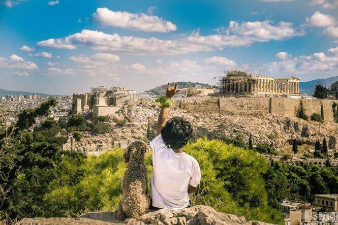 Đến thăm thành cổ Athens, Hy Lạp