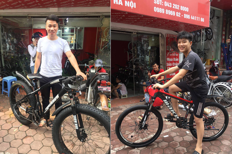 Chia sẻ của nhóm bạn trẻ khi mua xe đạp thể thao tại Hà Nội