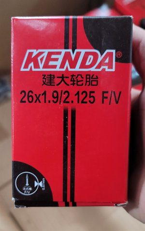 Săm Kenda nhập 26x1.9/2.125 van kim 48L