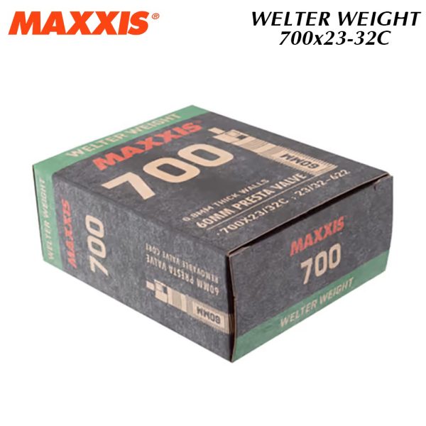 Săm Maxxis 700x23/32c van kim 60mm